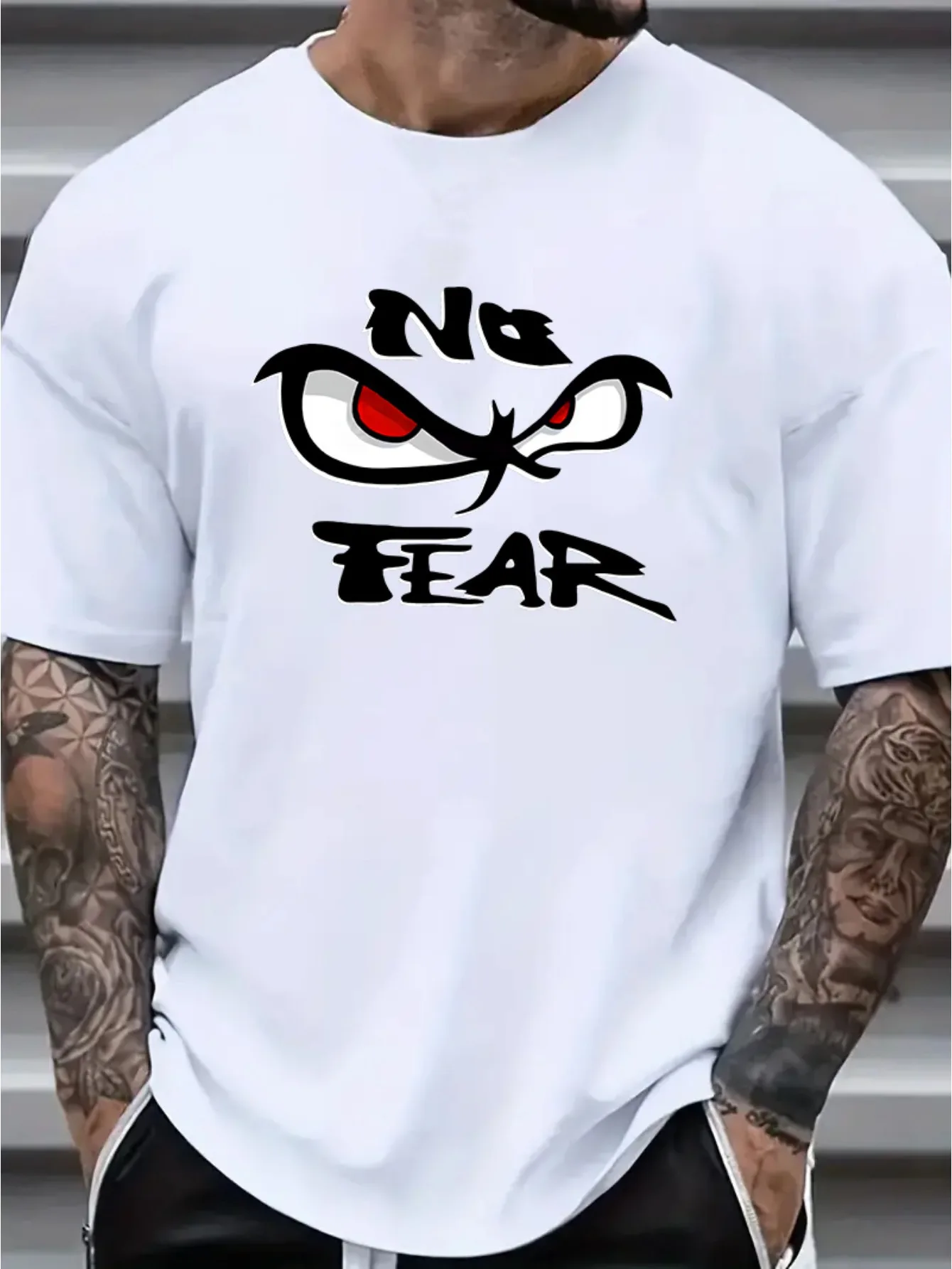 Mens Fashion Summer - 2026 Plus Size Men's Fun Eye