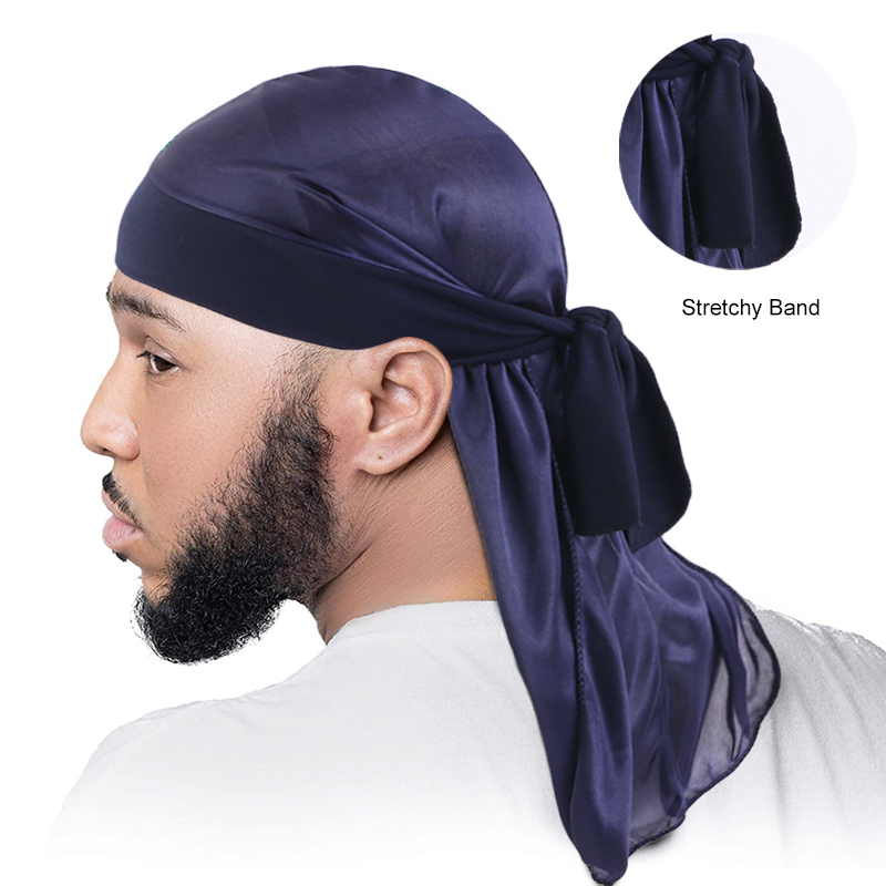 Men's Silky Durags Bandanas Tu - Men'S Fashion With Hat review and price