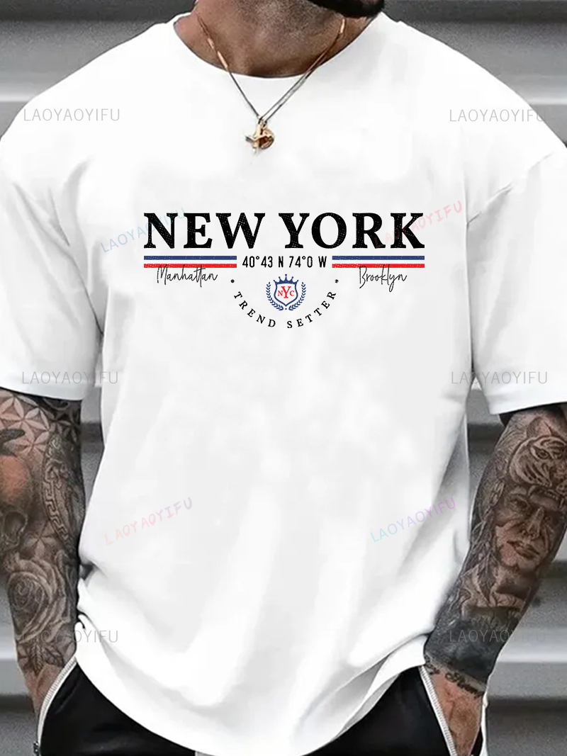New York Letter Graphic Tee Un - Men'S Fashion New York review and price