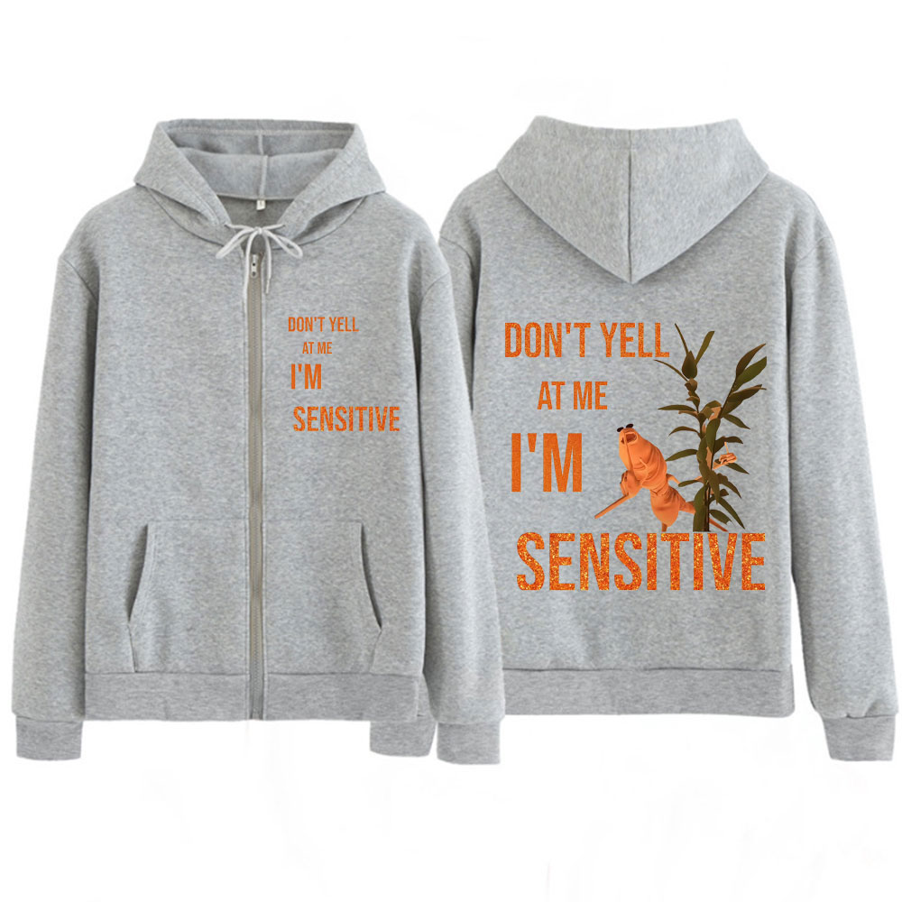 Marcus The Worm Don’t Yell At  - Mens Fashion Zip Up Hoodies review and price