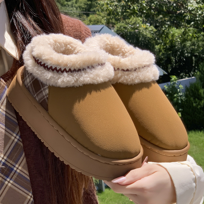 2026 Platform Fluffy Slippers  - Men'S Fashion News review and price
