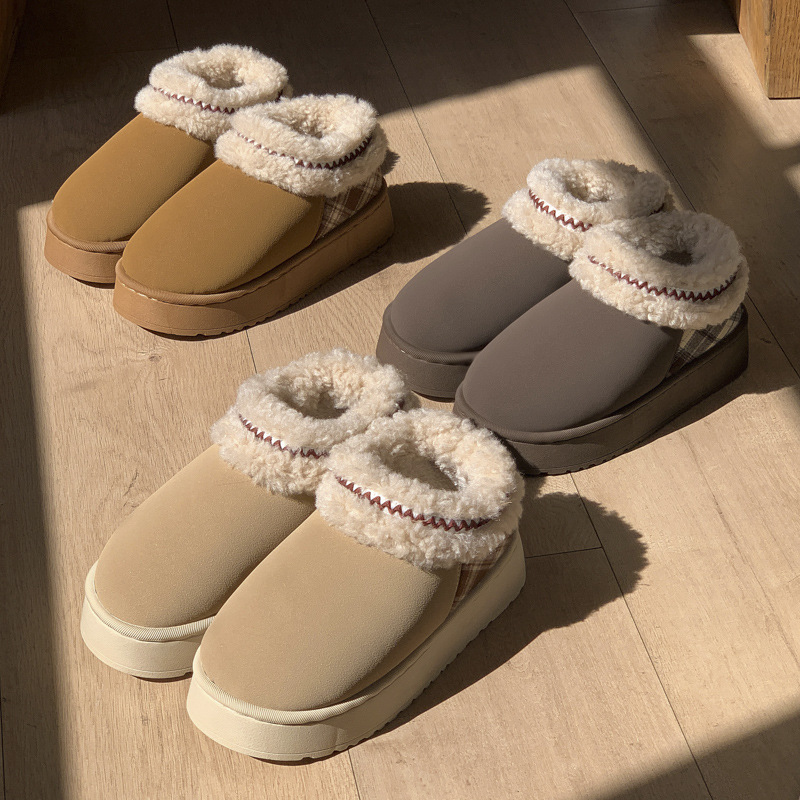 2026 Platform Fluffy Slippers  - Men'S Fashion News review and price
