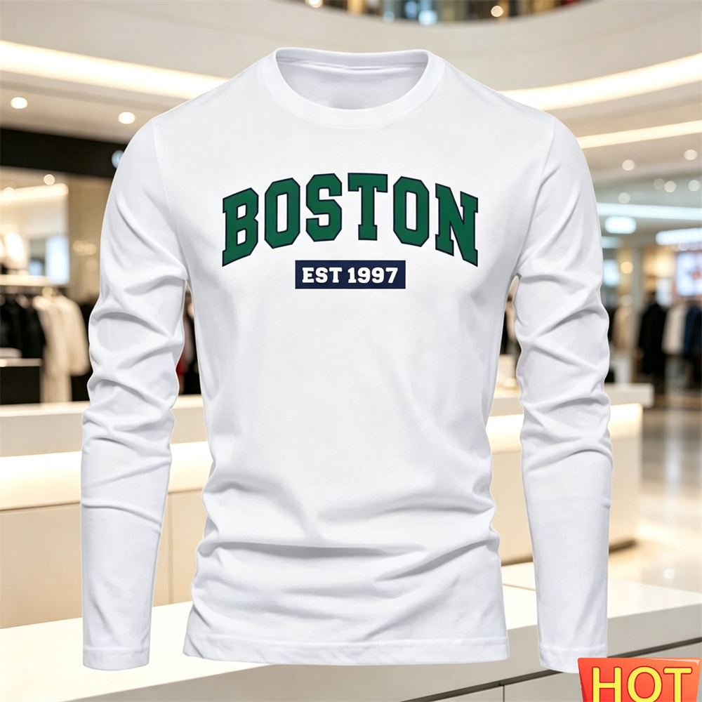 Autumn Summer Men's long sleev - Men'S Fashion T Shirts review and price