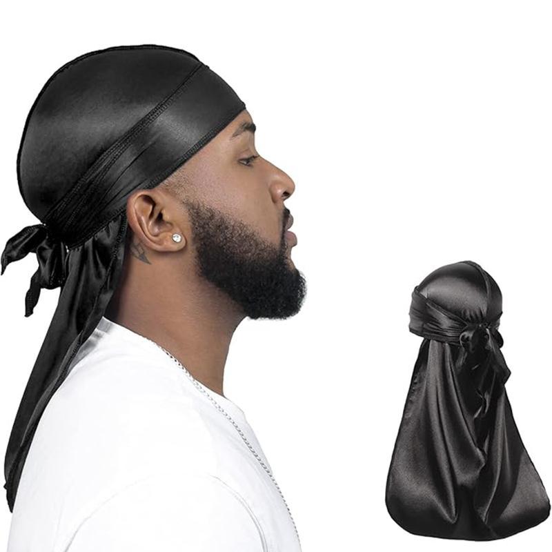 Unisex Silky Long Tail Durag P - Men'S Fashion With Hat review and price