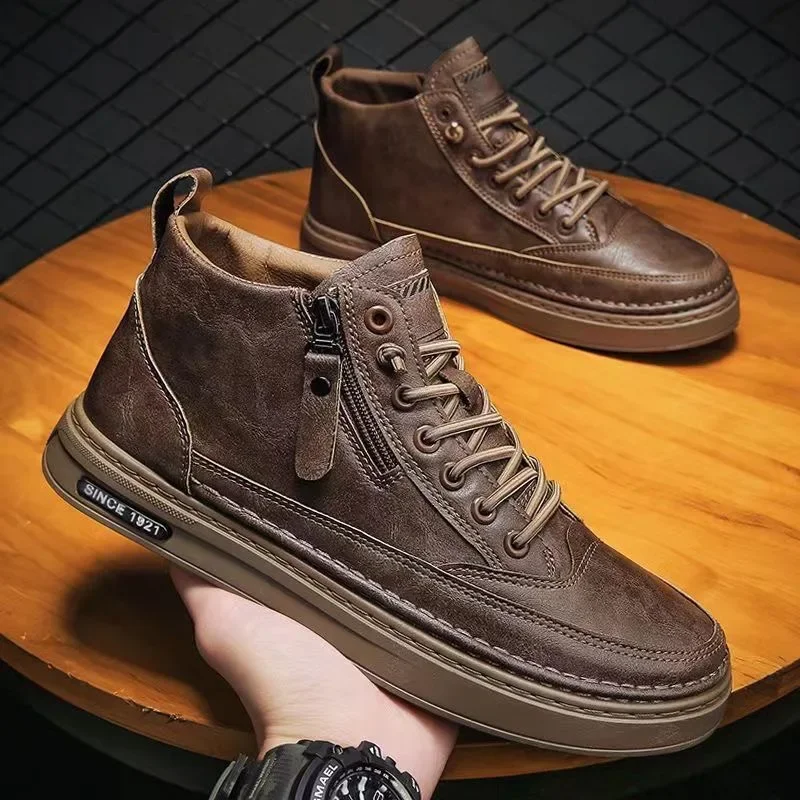 Men's Shoes Fashion High Top S - Mens Fashion Trainers review and price