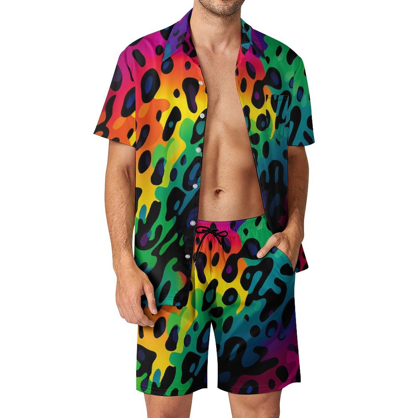 Summer Irregular Geometric 3D  - Mens Fashion Clothes review and price