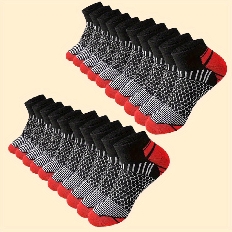 6 Pairs Men'S Short Sports Soc - Socks Ankle Men review and price