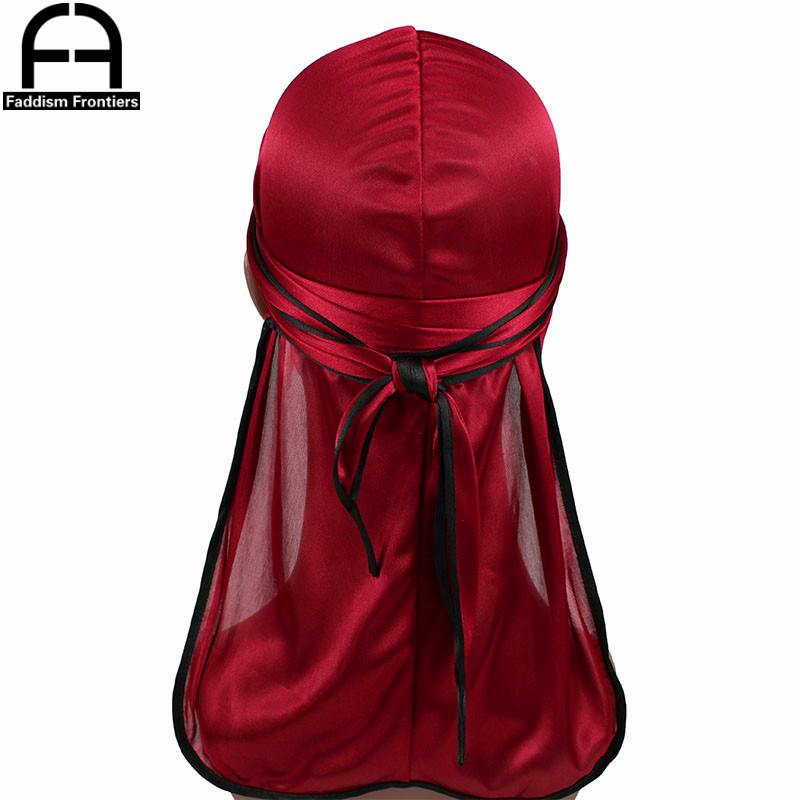 New Fashion Men's Satin Durags - Men'S Fashion With Hat review and price