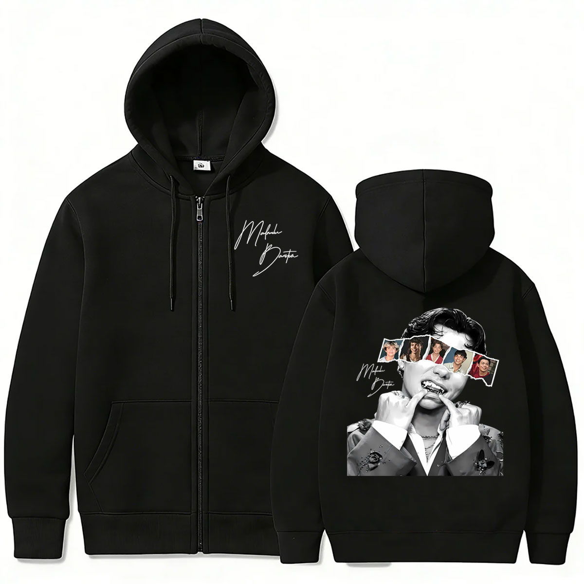 Malachi Barton Graphic Zipper  - Mens Fashion Zip Up Hoodies review and price