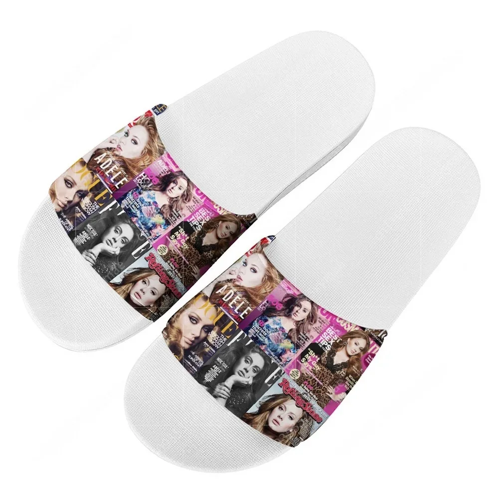 Adele Singer Poster Slippers F - Poster Men Fashion review and price