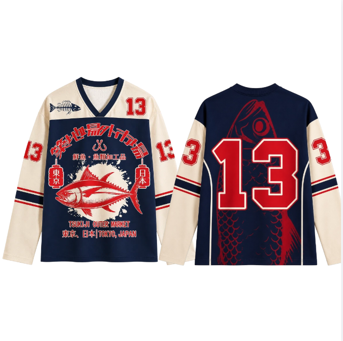 Retro Japanese style 3D printe - Men'S Fashion T Shirts review and price