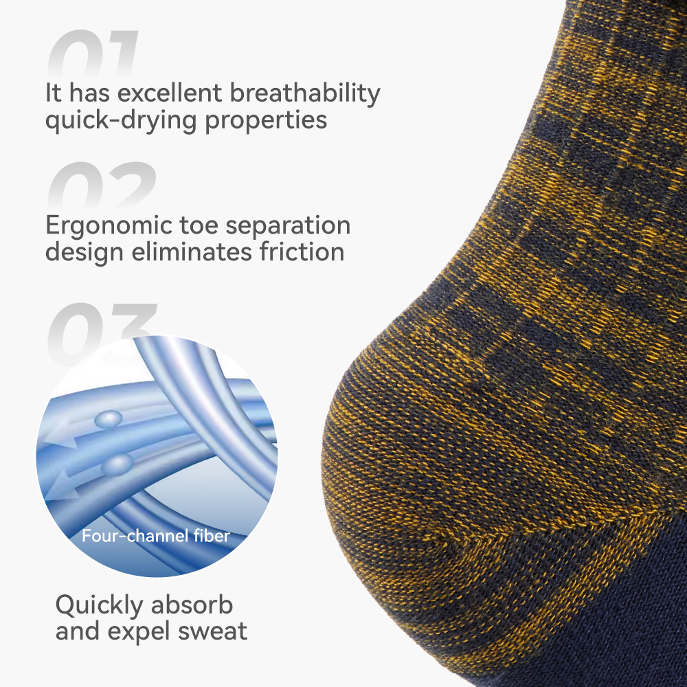 WRELS 1/2/3pairs COOLMAX Five  - Socks Ankle Men review and price